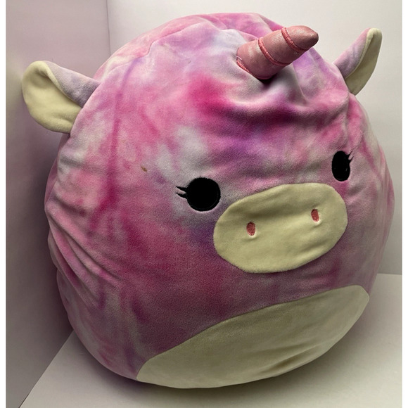 Squishmallows Lola The Tie Dye Unicorn 16 inch Stuffed Animal - Picture 1 of 10